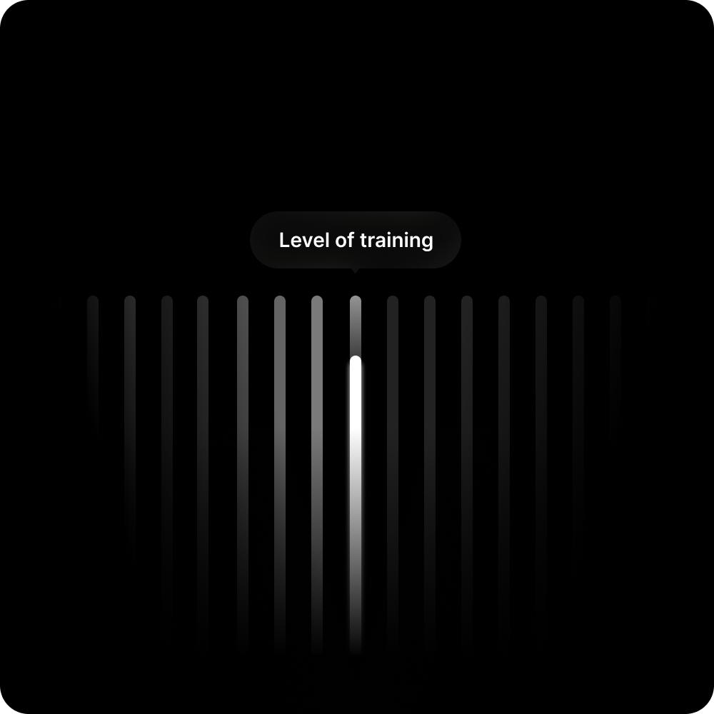 Training without chaos